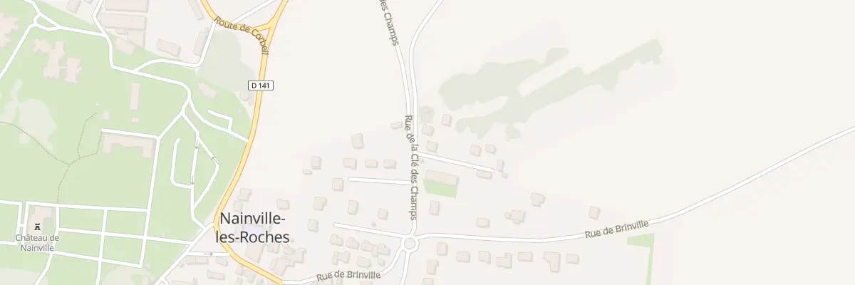 Plan du 26 Rue de la Clé des Champs à Nainville-les-Roches