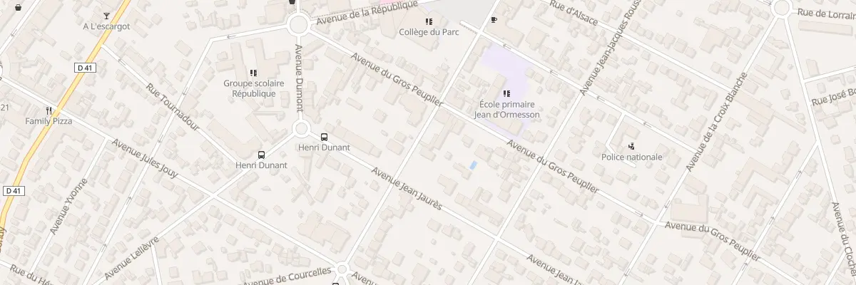 Plan du 13 Av Paul Langevin à Aulnay-sous-Bois