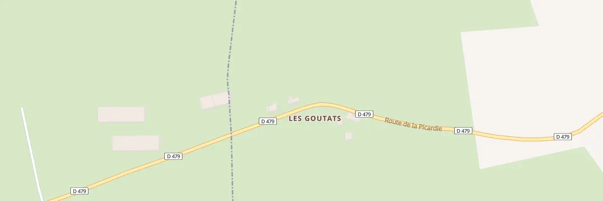 Plan du 2 Les Goutats à Saint-Vitte