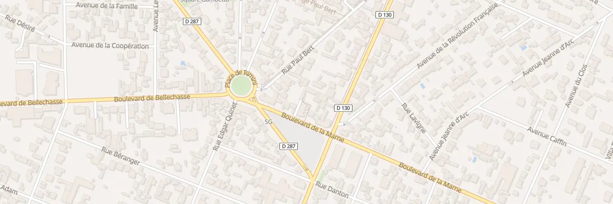 Plan du 9B Bd de la Marne à Saint-Maur-des-Fossés