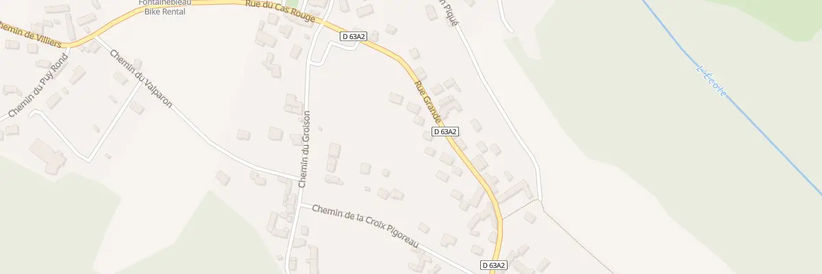 Plan du 4 Rue Grande à Noisy-sur-École