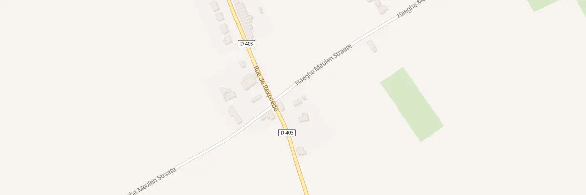 Plan du 829 Rue de Rexpoede à Warhem