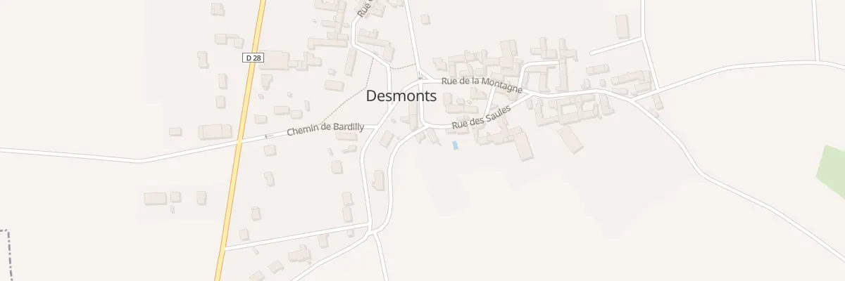 Plan du 6 Pl de la Mairie à Desmonts