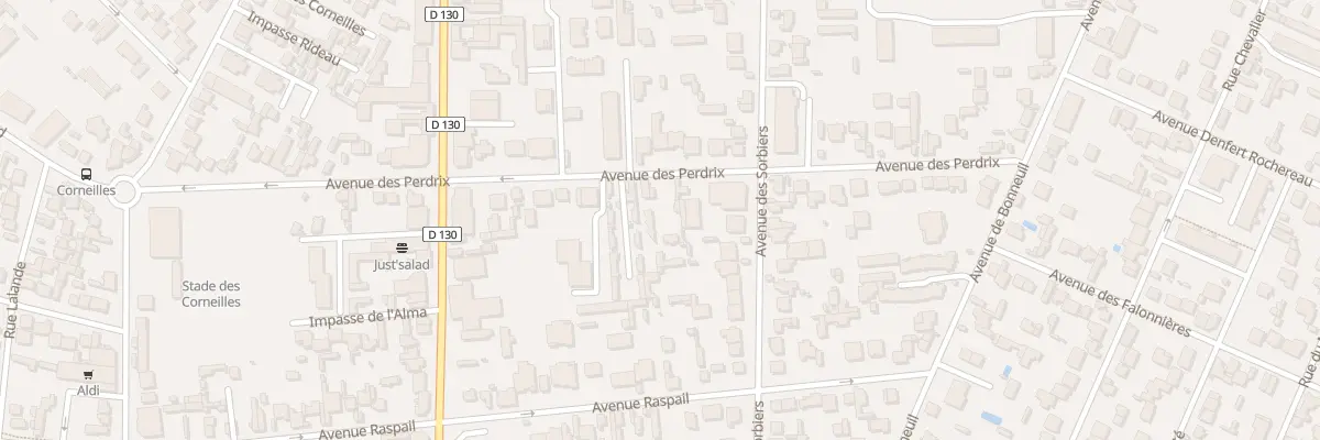 Plan du 38 Av des Perdrix à Saint-Maur-des-Fossés