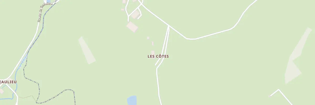 Plan du 1 Cherpozat à Dontreix