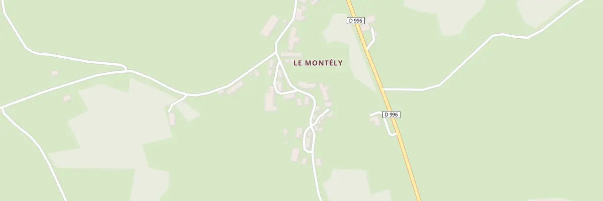 Plan du 19 Le Montély à Rougnat