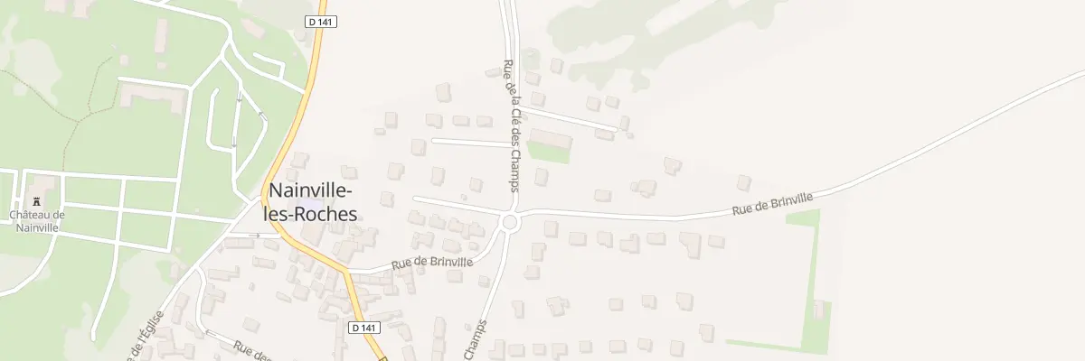 Plan du 16 Rue de la Clé des Champs à Nainville-les-Roches