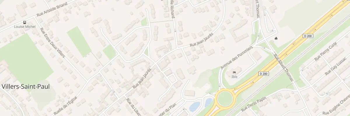 Plan du 60B Rue Jean Jaurès à Villers-Saint-Paul