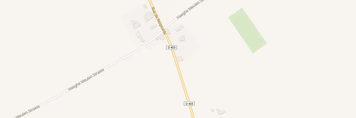 Plan du 921 Rue de Rexpoede à Warhem
