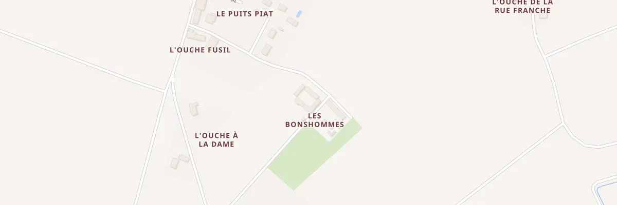 Plan du 12 Les Bonshommes à Juranville