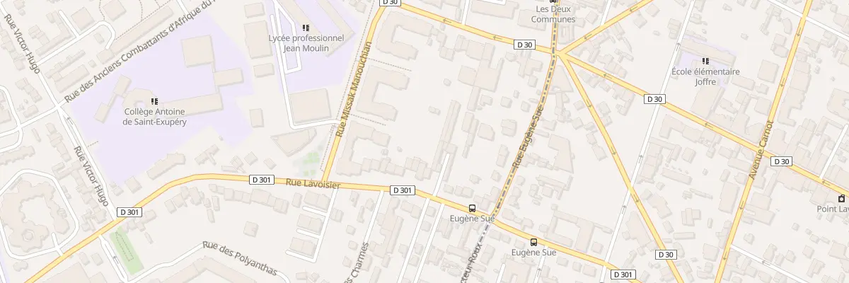 Plan du 18 Rue Lavoisier à Rosny-sous-Bois