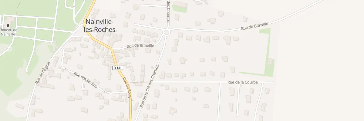 Plan du 6B Rue de la Clé des Champs à Nainville-les-Roches