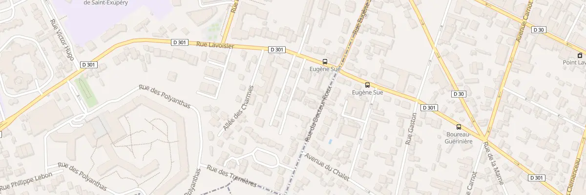 Plan du 5 Rue Lavoisier à Rosny-sous-Bois
