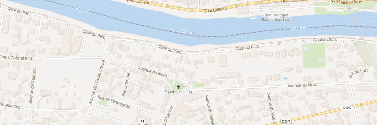 Plan du 42 Quai du Parc à Saint-Maur-des-Fossés