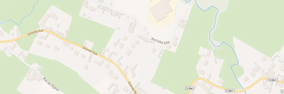 Plan du 100 Rue Jules Elby à La Comté