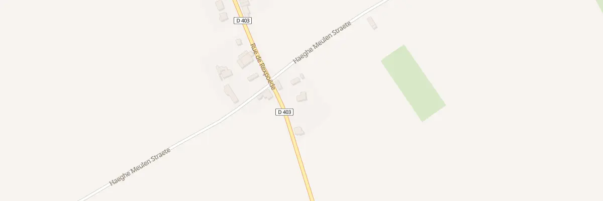 Plan du 901 Rue de Rexpoede à Warhem