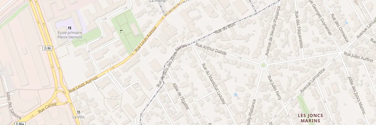 Plan du 33 Rue du Maréchal Lyautey au Perreux-sur-Marne