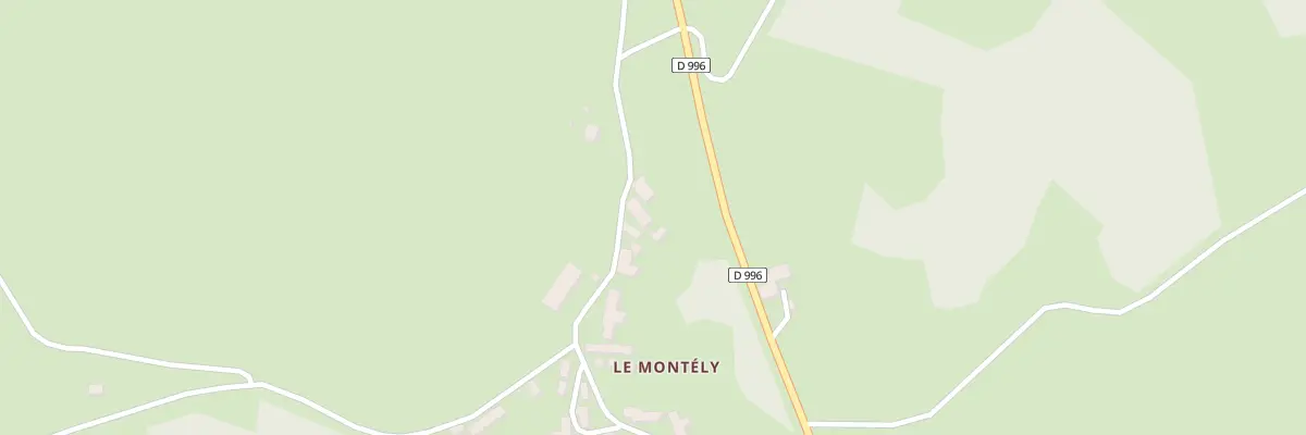 Plan du 5100 Le Montély à Rougnat