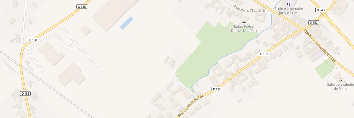 Plan du 39 Rue du Pont de Fer à Lillers