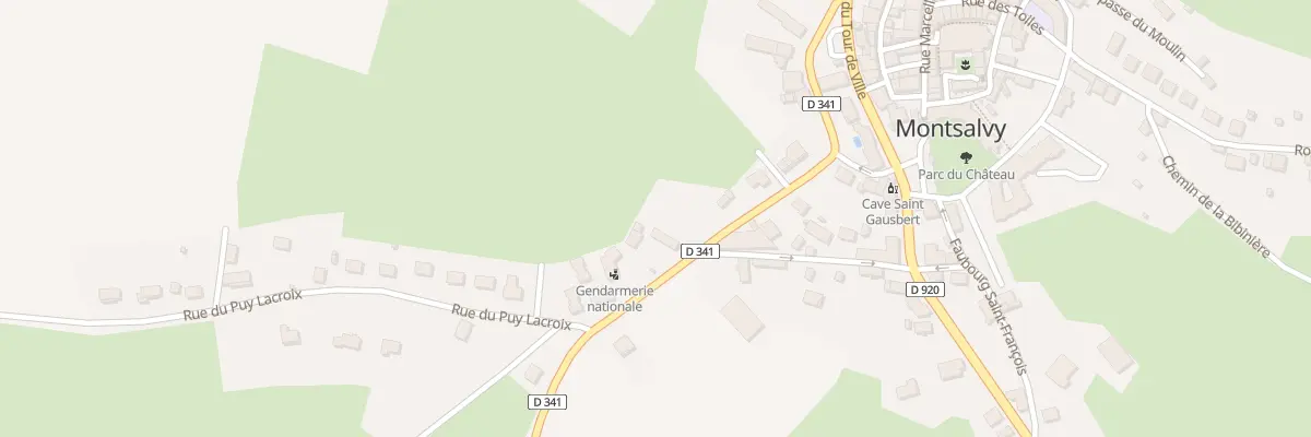 Plan du 20 Rue de la Clemence à Montsalvy