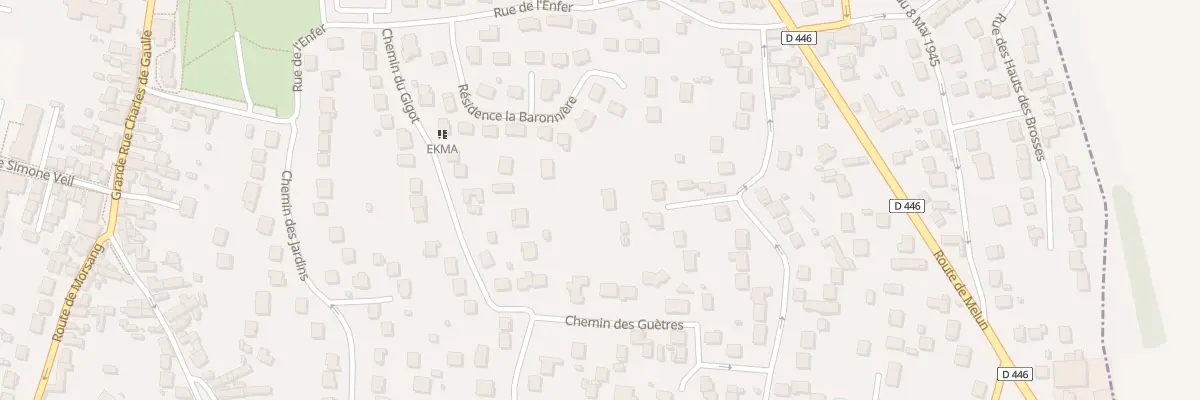 Plan du 24 Che de la Marchaudière à Saintry-sur-Seine