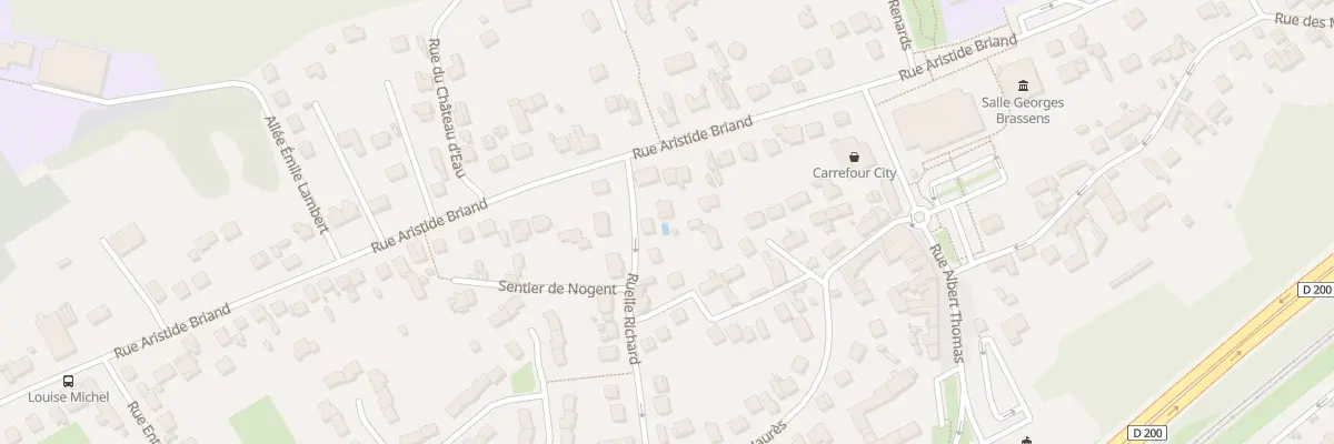 Plan du 108B Rue Aristide Briand à Villers-Saint-Paul