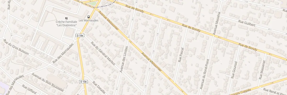 Plan du 82 Av Meissonier à Villemomble