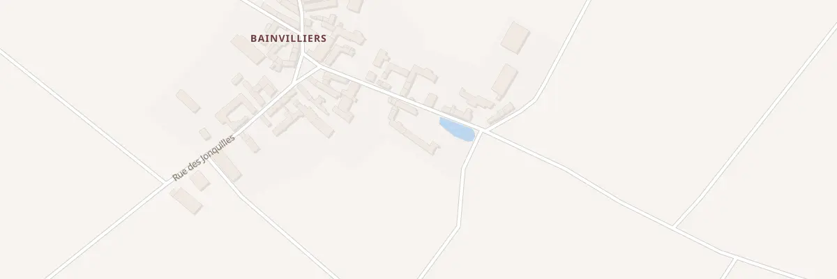 Plan du 5109 Bainvilliers à Bromeilles