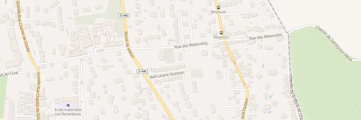 Plan du 16 Rue des Reservoirs à Saintry-sur-Seine