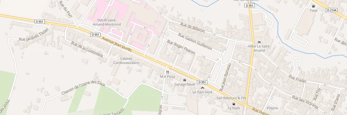 Plan du 1 Rue de la Liberté à Saint-Amand-Montrond