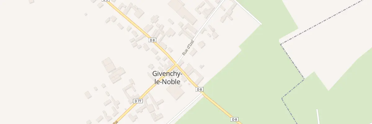 Plan du 3 Rue de Manin à Givenchy-le-Noble