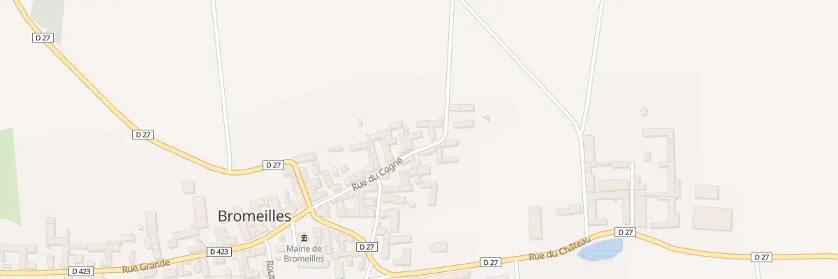 Plan du 5064 Le Village à Bromeilles