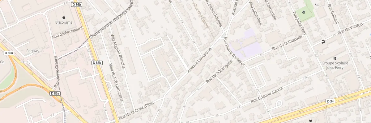 Plan du 45 Av Lamartine au Perreux-sur-Marne