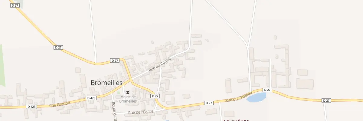 Plan du 4 Rue du Cogné à Bromeilles