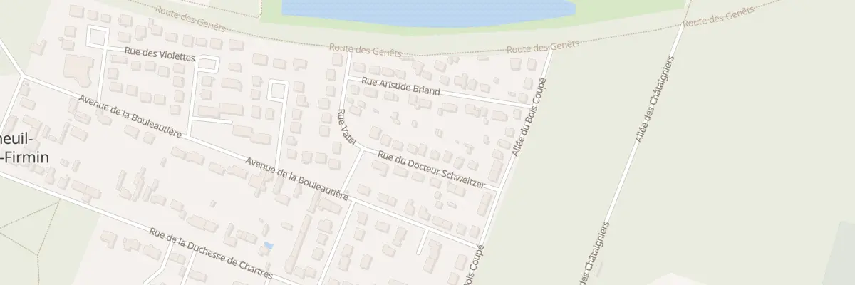 Plan du 9 Rue du Dr Schweitzer à Vineuil-Saint-Firmin