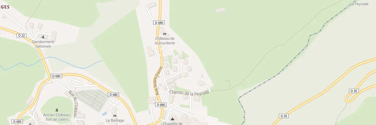 Plan du 5101 Cité Malpangere à Salers