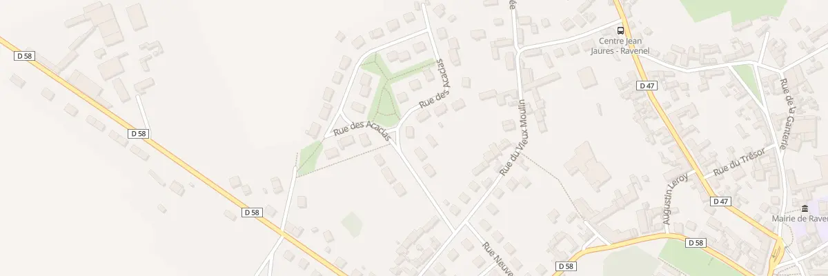 Plan du 5 Rue des Acacias à Ravenel