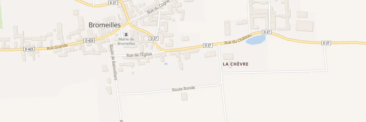Plan du 5043 Le Village à Bromeilles