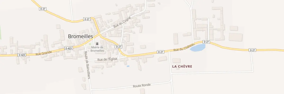 Plan du 5201 Le Village à Bromeilles