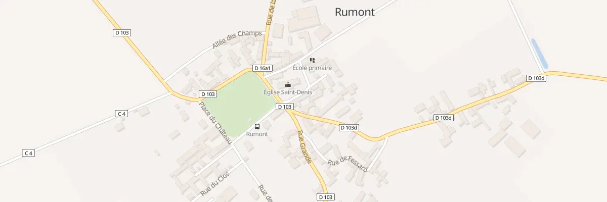 Plan du 3 Rue des Sources à Rumont