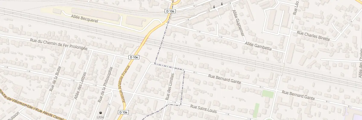 Plan du 144 Rue Bernard Gante à Villemomble