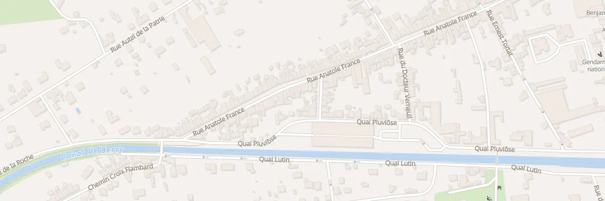Plan du 83 Rue Anatole France à Saint-Amand-Montrond