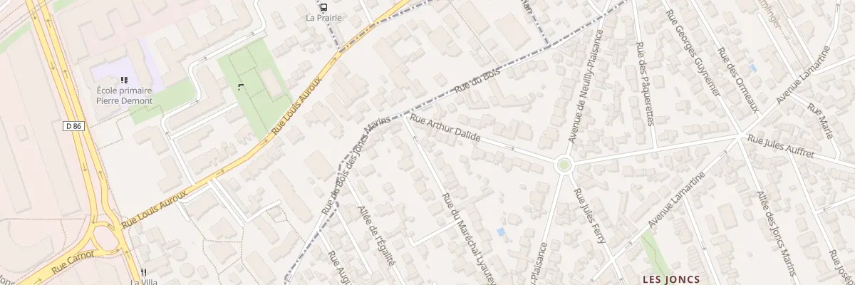 Plan du 28B Rue du Maréchal Lyautey au Perreux-sur-Marne