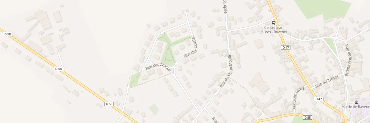Plan du 7 Rue des Acacias à Ravenel