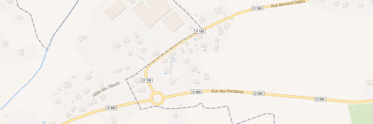 Plan du 20 Rue des Pendants à Vézac