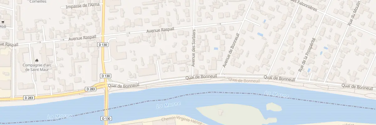 Plan du 36 Av des Sorbiers à Saint-Maur-des-Fossés