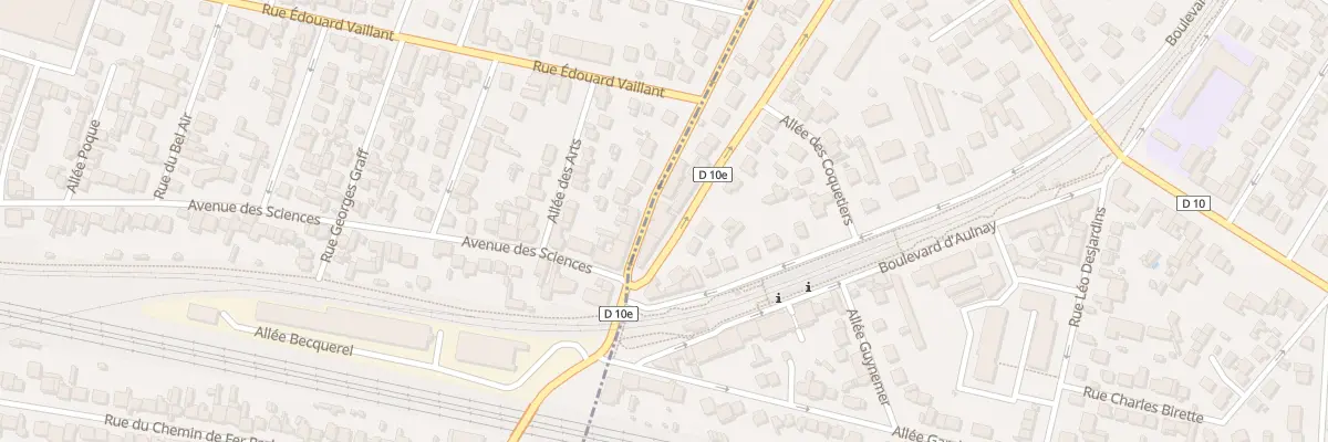 Plan du 3 Av Franklin à Villemomble