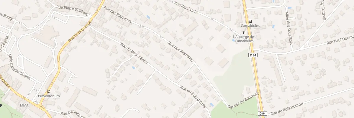 Plan du 34 Rue des Pierreries à Yerres