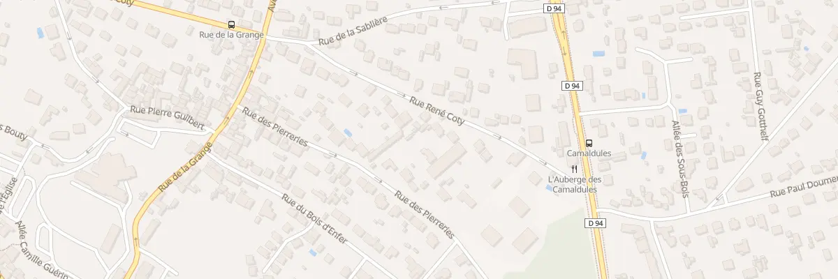Plan du 94 Rue René Coty à Yerres