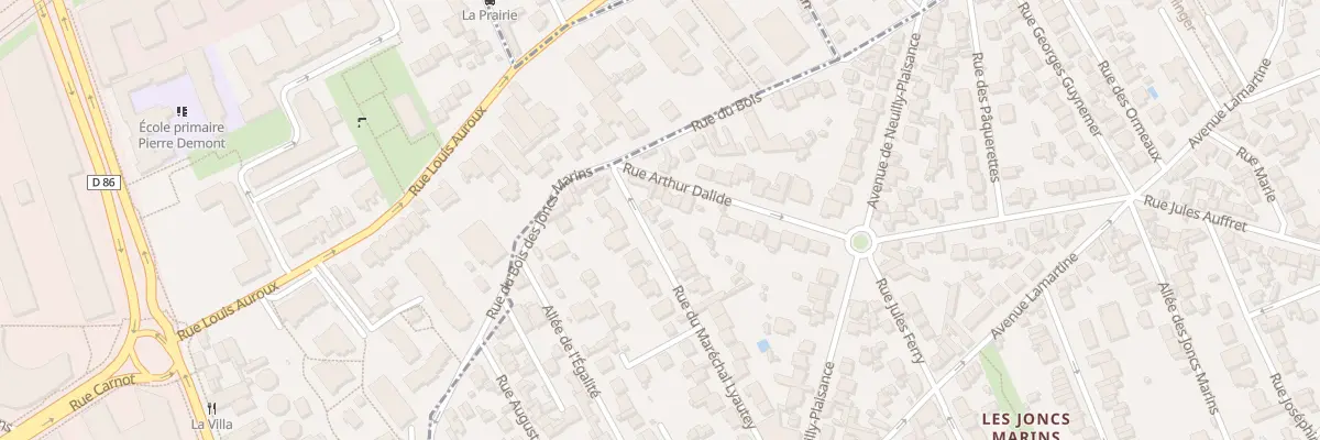 Plan du 28 Rue du Maréchal Lyautey au Perreux-sur-Marne